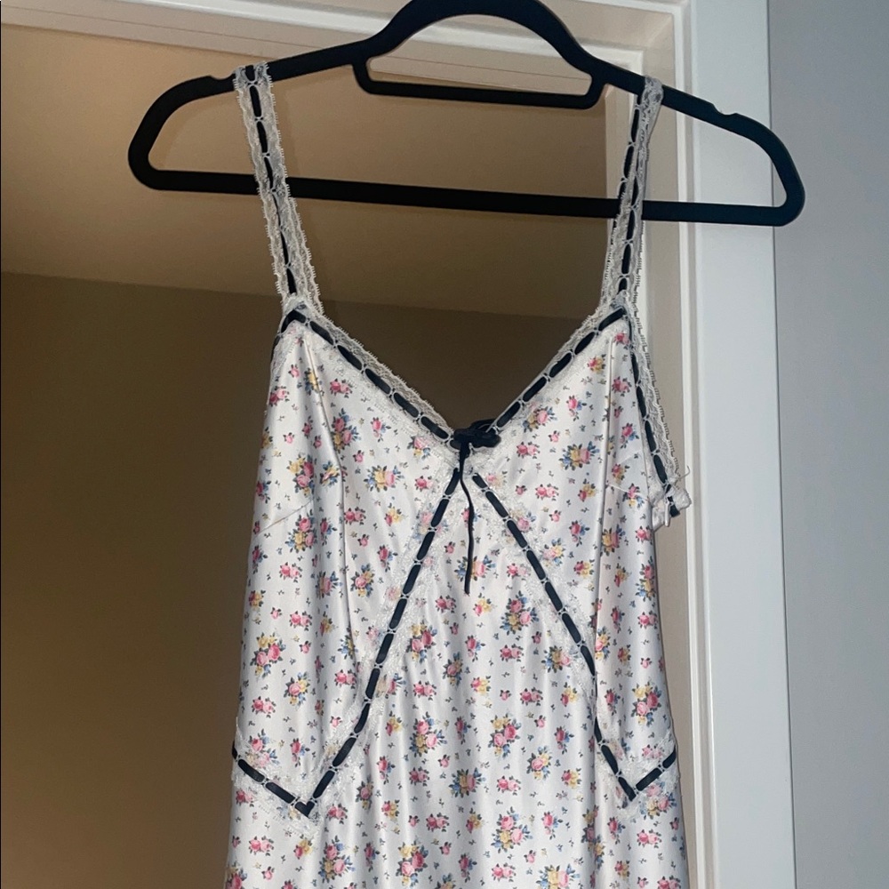 For Love And Lemons Floral Lace Camisole Dress